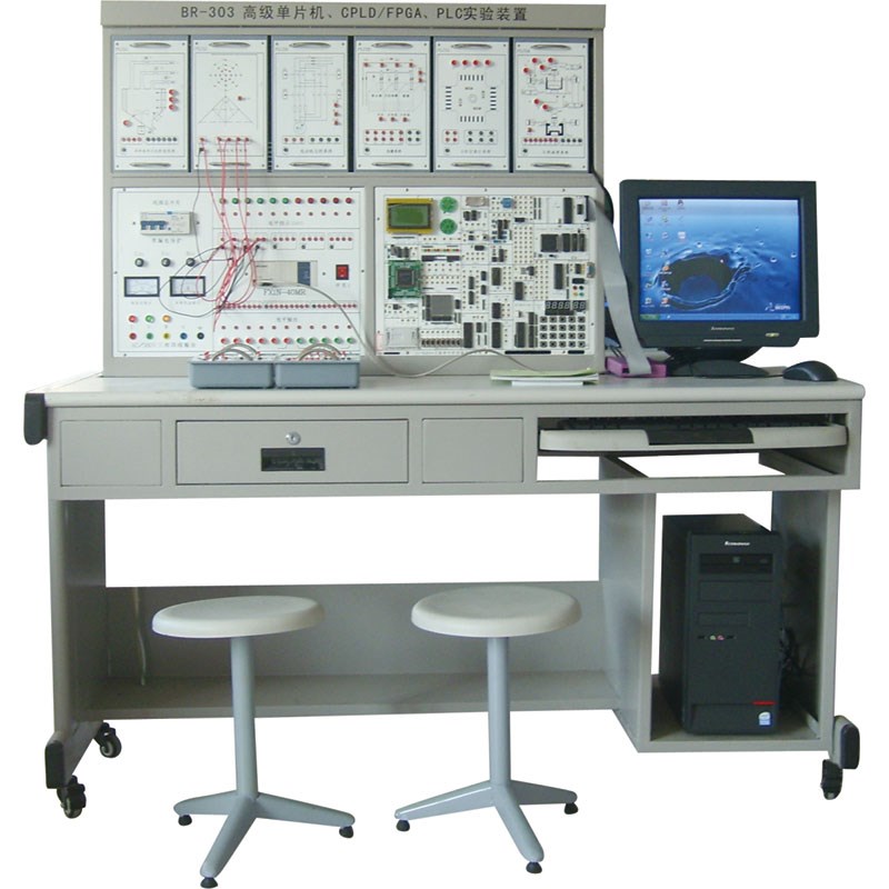 BR-303A/B/C 单片机/EDA/PLC/变频触摸屏综合实验装置
